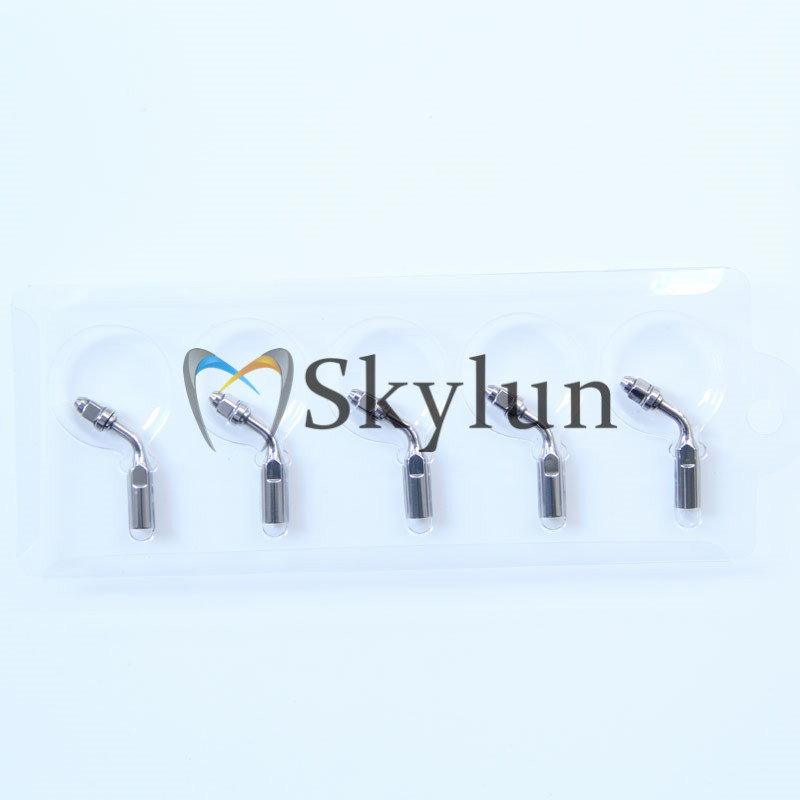 Dental Ultrasonic Scaler - 5個入り歯科用超音波スケーラーチップ ED1 Satelec DTE超音波スケーラー対応エンドティップ 歯科洗浄用