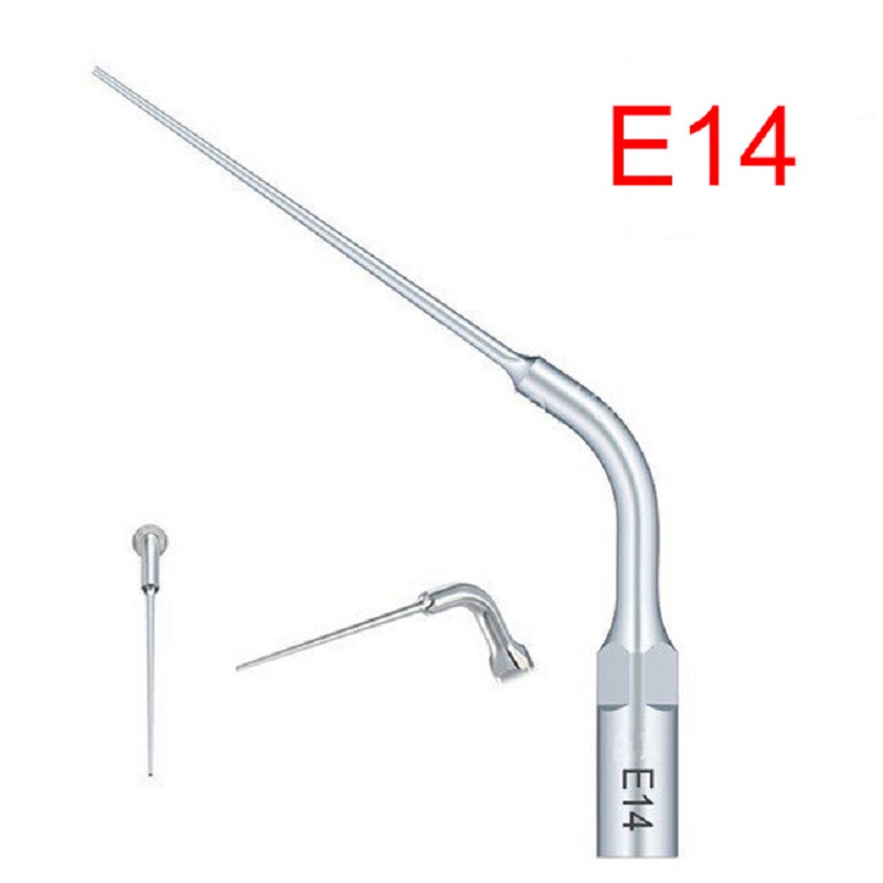 Dental Ultrasonic Scaler - 5個入り 歯科用超音波スケーラーチップ E14 歯のホワイトニング用 歯肉上部スケーリング EMSおよびウッドペッカー対応