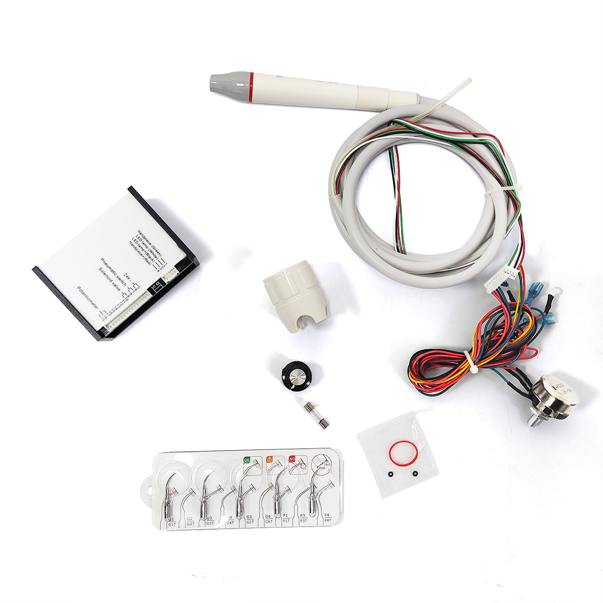 Dental Ultrasonic Scaler - 歯科超音波ピエゾスケーラーハンドピース 5L 歯科 LED ハンドル EMS