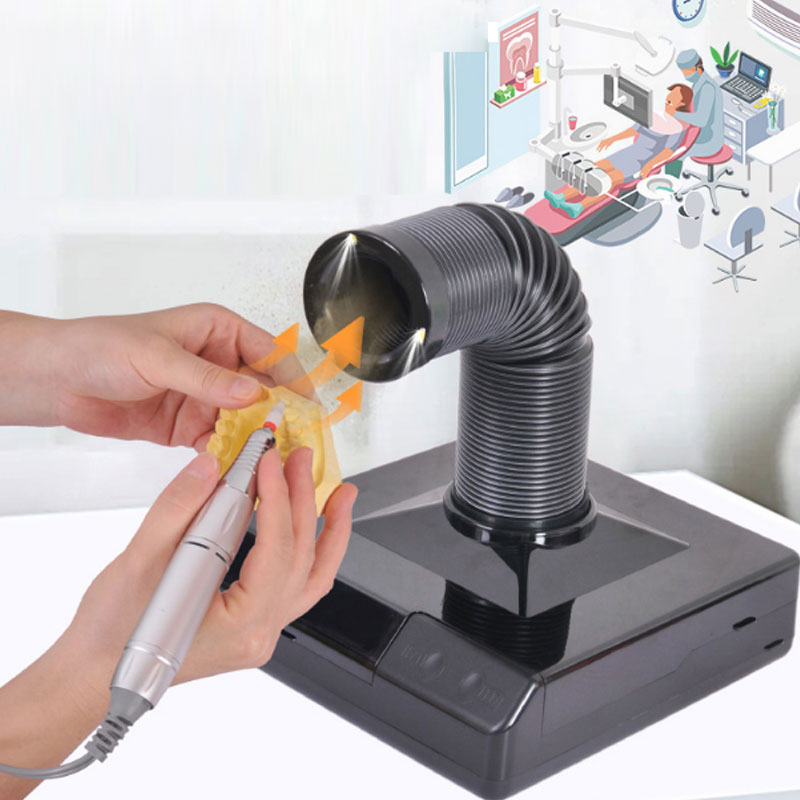 60W LED歯科用真空クリーナー集塵機抽出器歯科ラボ集塵機 - Dental Lab Dust Collector のレビューと価格