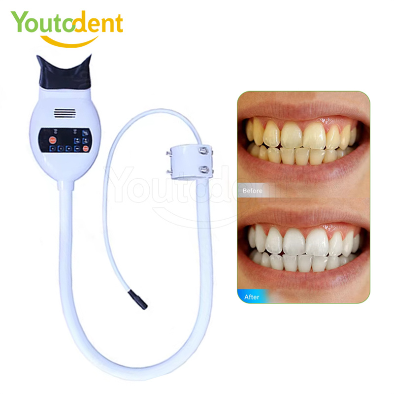 プロフェッショナル歯科 3 色ライトランプ歯ホワイトニングマ - Dental Curing Light Wireless Led のレビューと価格