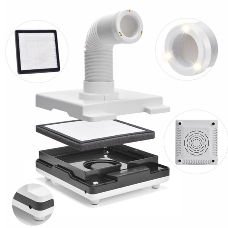 高出力60W歯科ラボ用掃除機 強力吸引式集塵機 デスクトップ - Dental Lab Dust Collector のレビューと価格