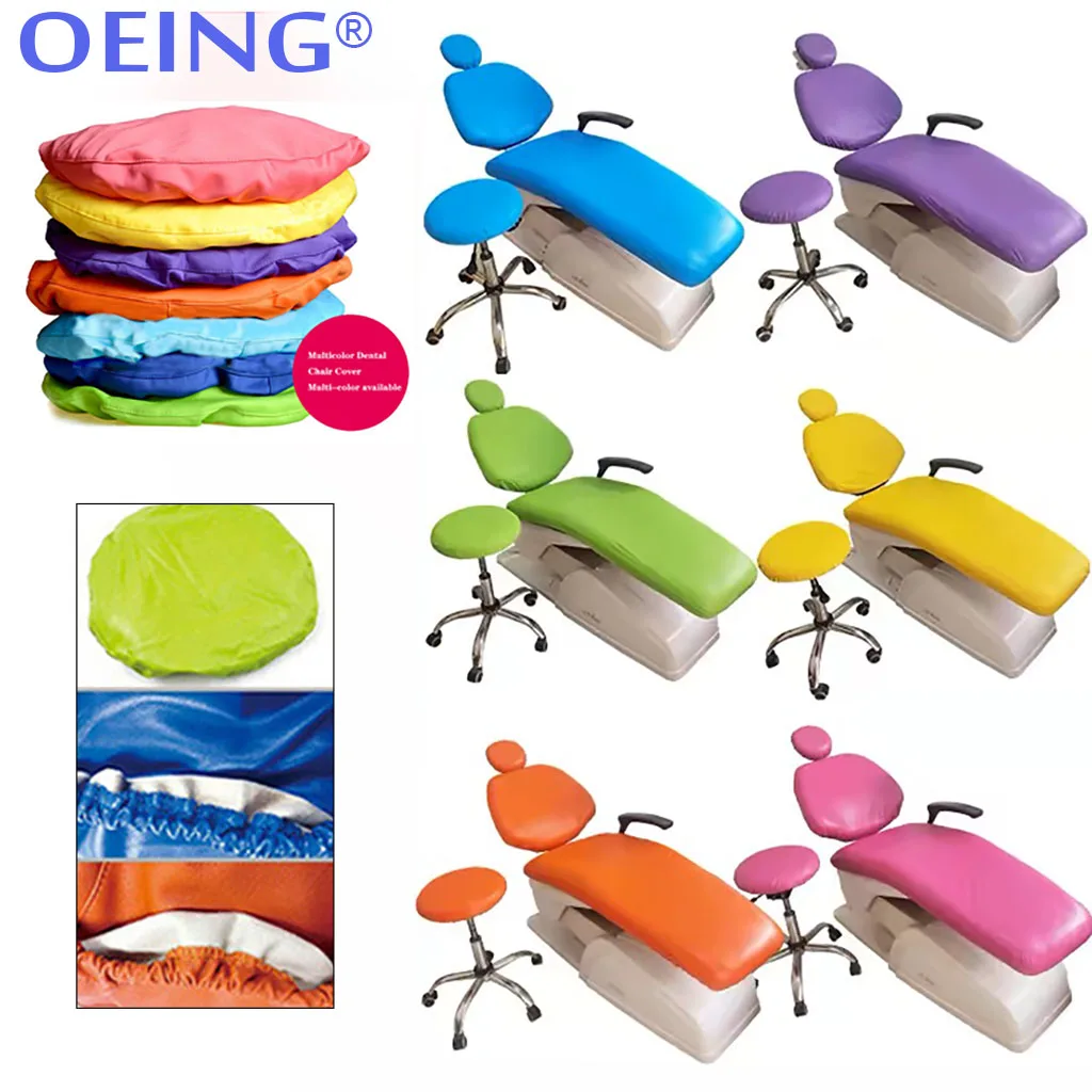 4 ピース/セット歯科ユニットチェアシートカバー PU レザ - Dental Chair Unit Complete のレビューと価格