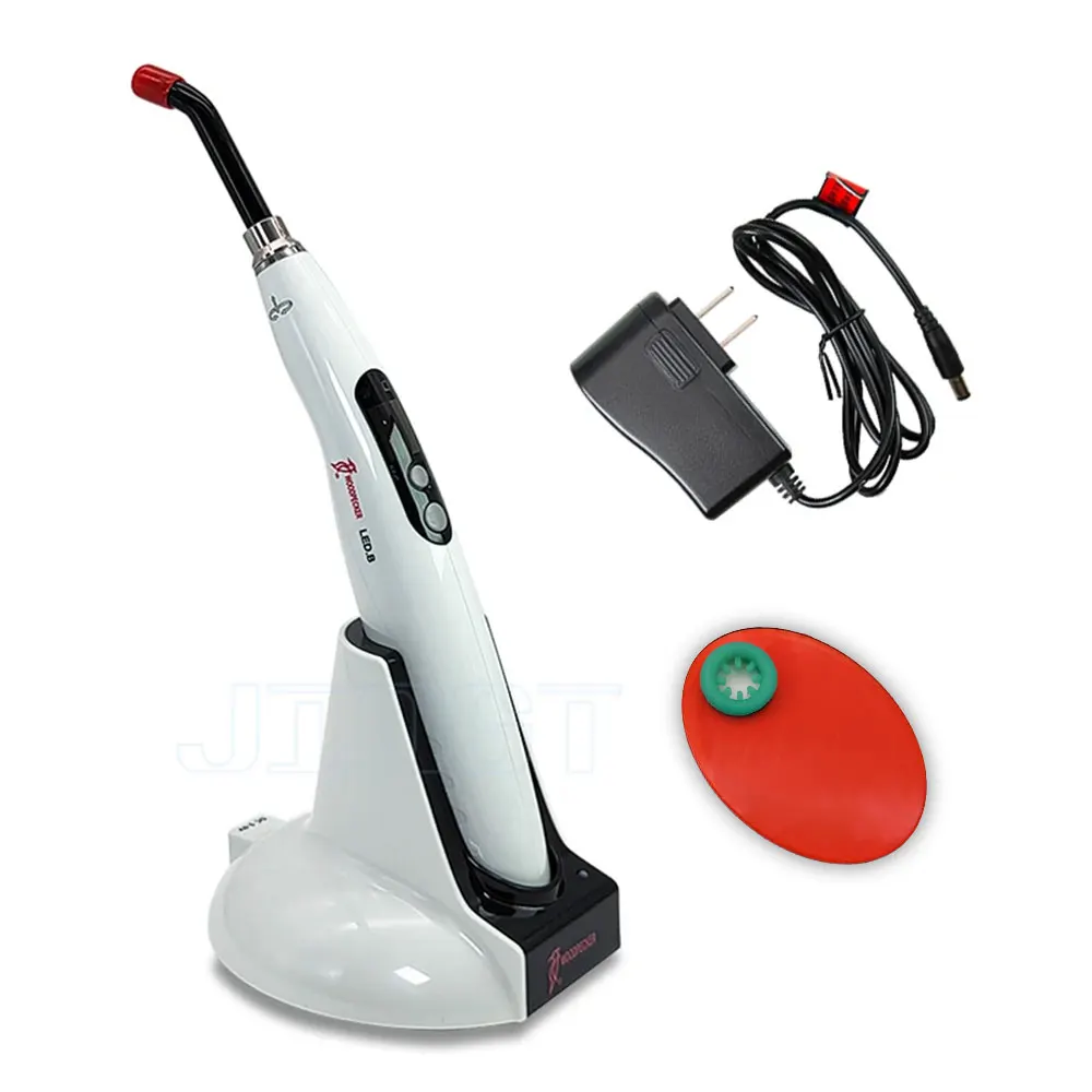 歯科用硬化光ウッドペッカー LED B LED マシン口腔感 - Dental Curing Light Wireless Led のレビューと価格