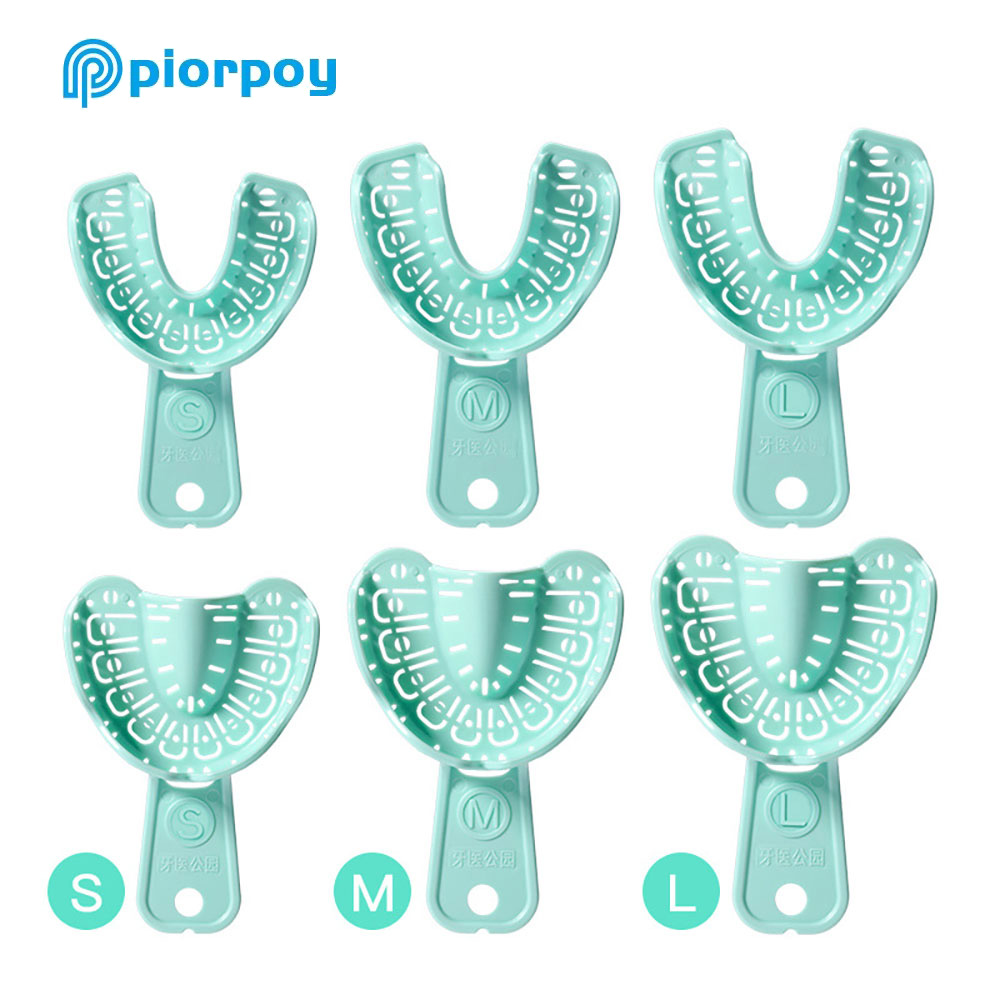 PIORPOY 6 個/セット使い捨て義歯トレイ歯科印象キッ - Dental Impression Material Kit のレビューと価格