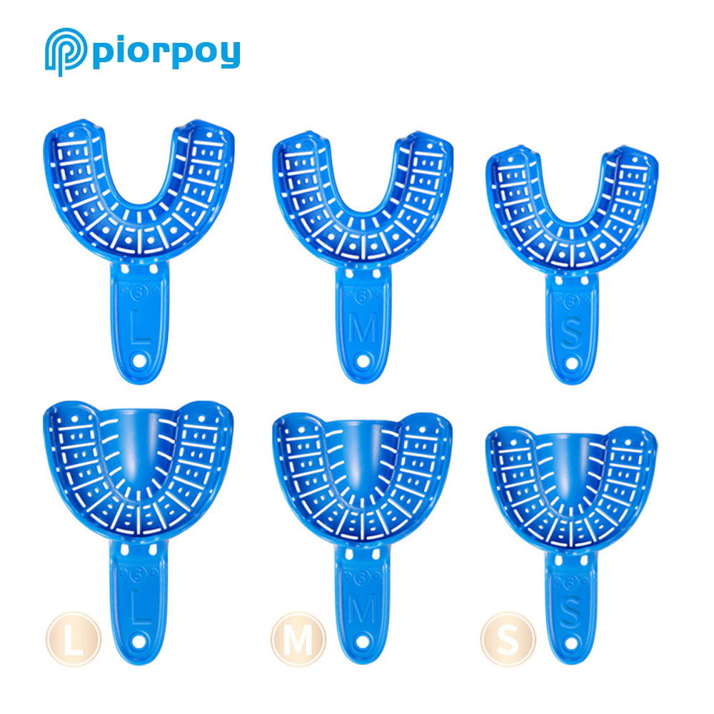 PIORPOY 6 個/セット使い捨て義歯トレイ歯科印象キッ - Dental Impression Material Kit のレビューと価格