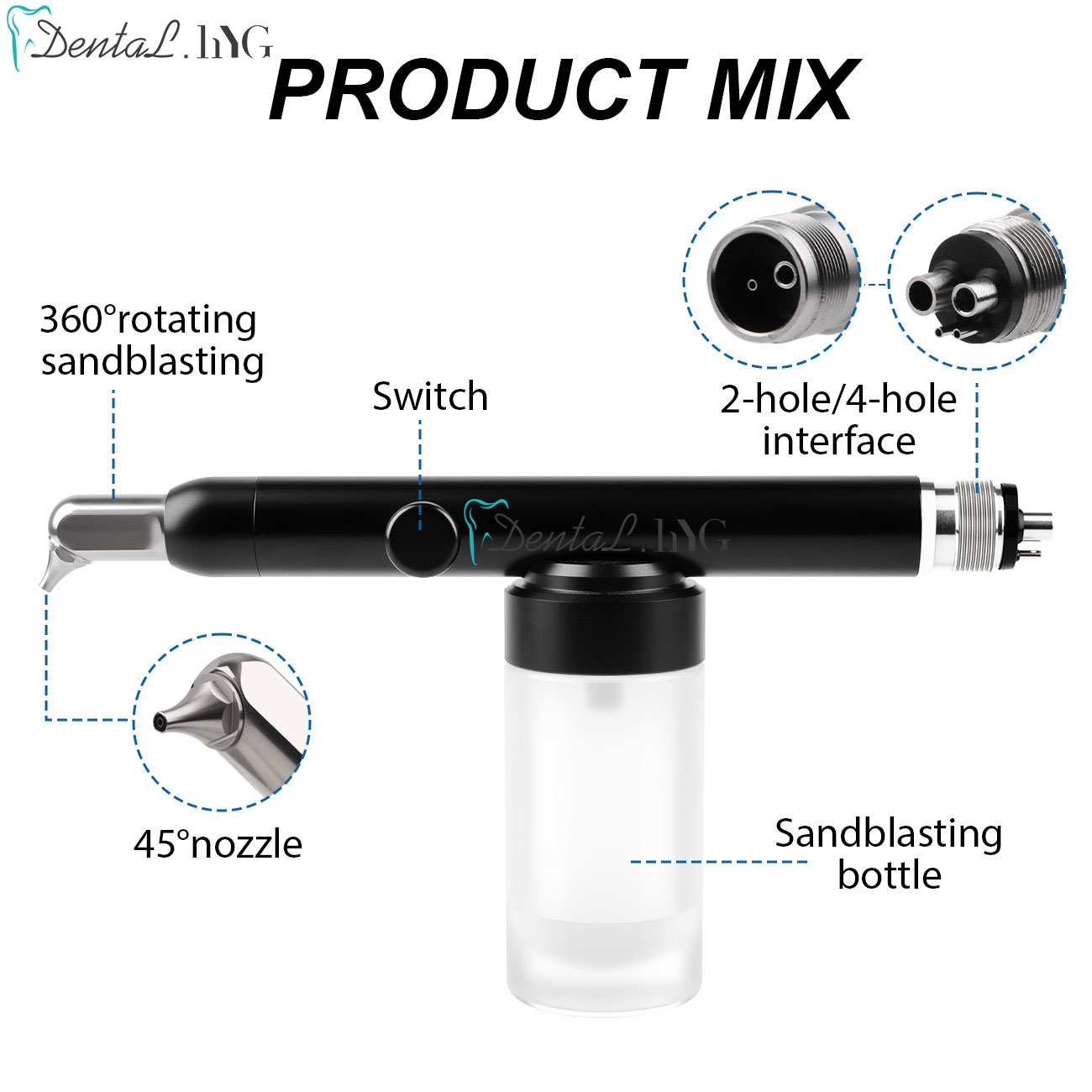 歯科用酸化アルミニウムマイクロブラスターエアポリッシャー歯科 - Dental Lab Dust Collector のレビューと価格