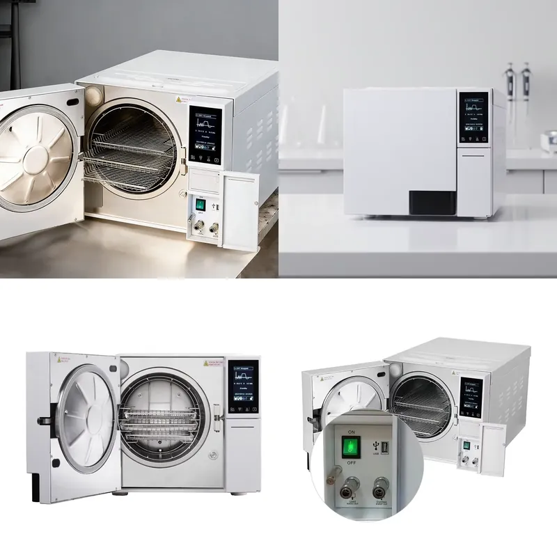 歯科用オートクレーブ18L、23L、真空高温滅菌器。病院や診 - Dental Autoclave Sterilizer 18L のレビューと価格