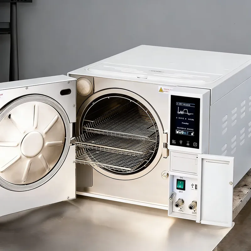 歯科用オートクレーブ18L、23L、真空高温滅菌器。病院や診 - Dental Autoclave Sterilizer 18L のレビューと価格