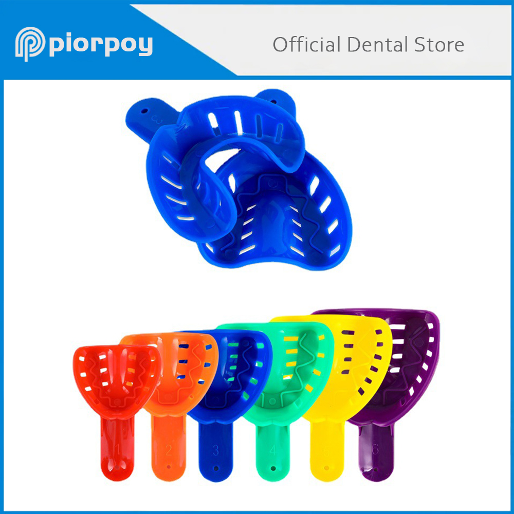 Piorpody-12ピースの歯科印象トレイ,プラスチック製 - Dental Impression Material Kit のレビューと価格