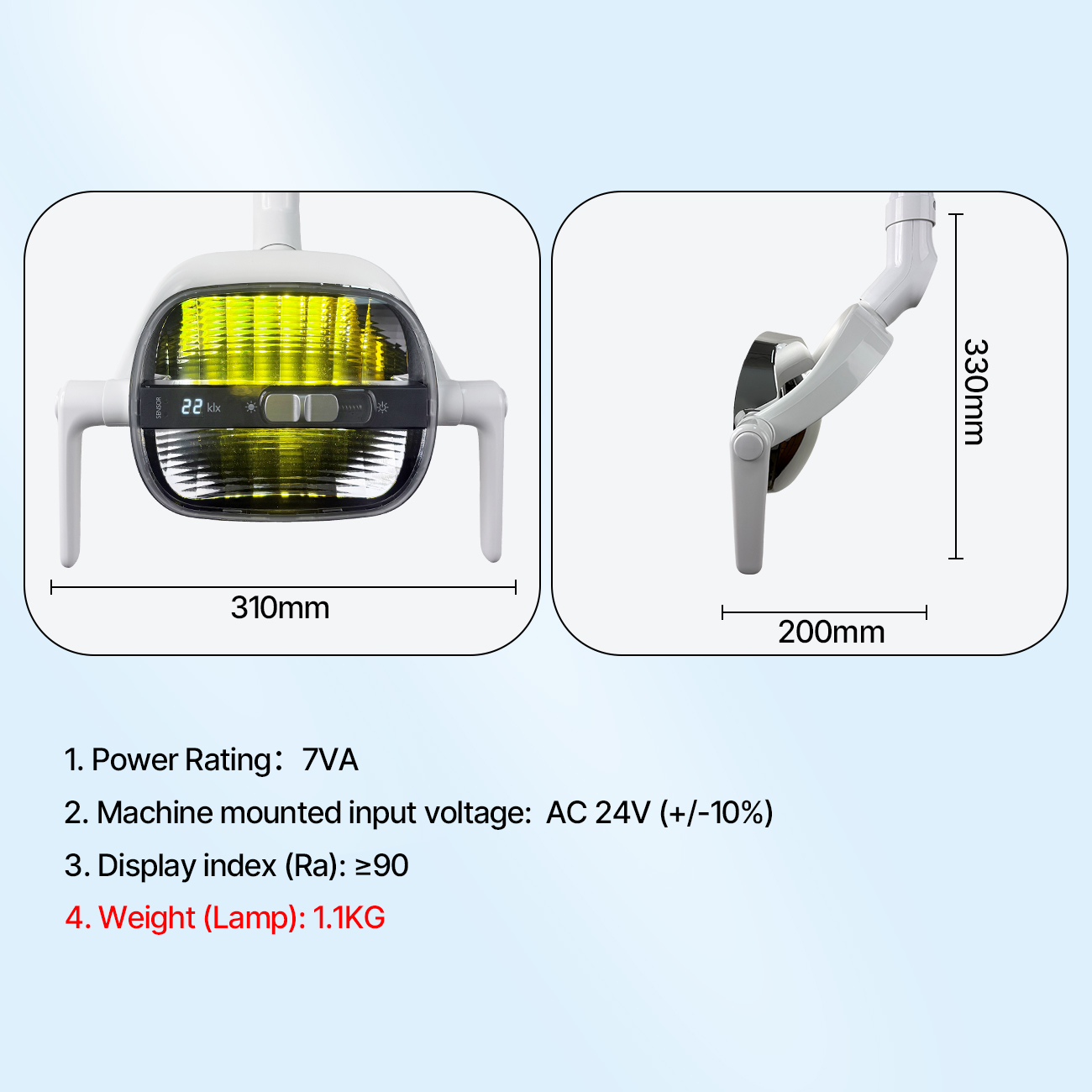 歯科用チェア操作灯誘導LED口腔ランプ、歯科ユニット用歯科機 - Dental Curing Light Wireless Led のレビューと価格