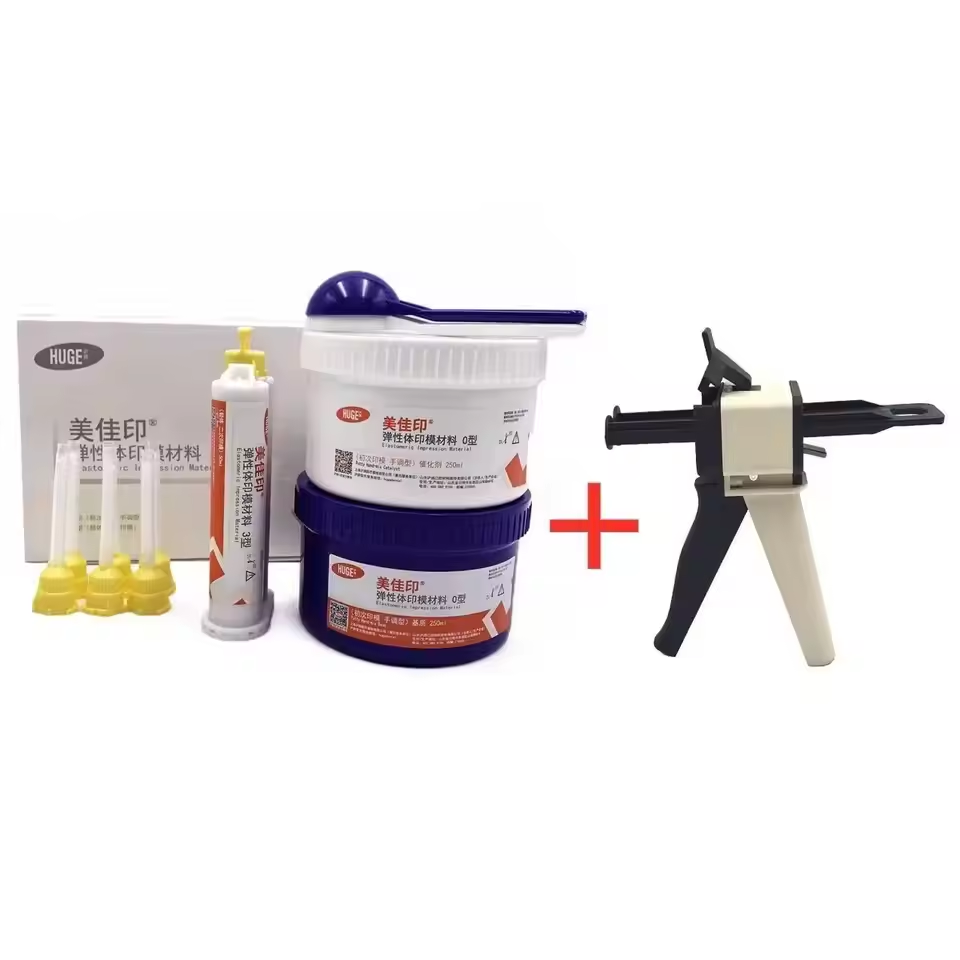 歯科用シリコン印象材キット ライトボディ ヘビーボディ クラ - Dental Impression Material Kit のレビューと価格