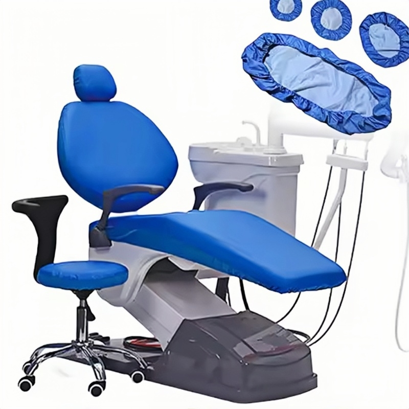 4 ピース/セット歯科椅子 10 色レザーカバー弾性防水 P - Dental Chair Unit Complete のレビューと価格