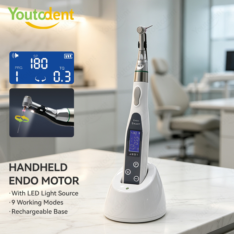 Youtodent ワイヤレスLEDエンドモーター アペック - Dental Endo Motor Apex Locator のレビューと価格