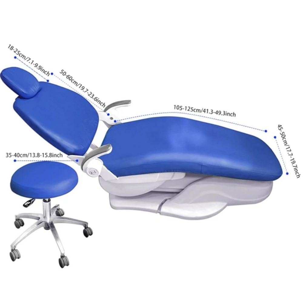 歯科椅子カバーユニット PU レザー 4 ピース/セット歯科 - Dental Chair Unit Complete のレビューと価格