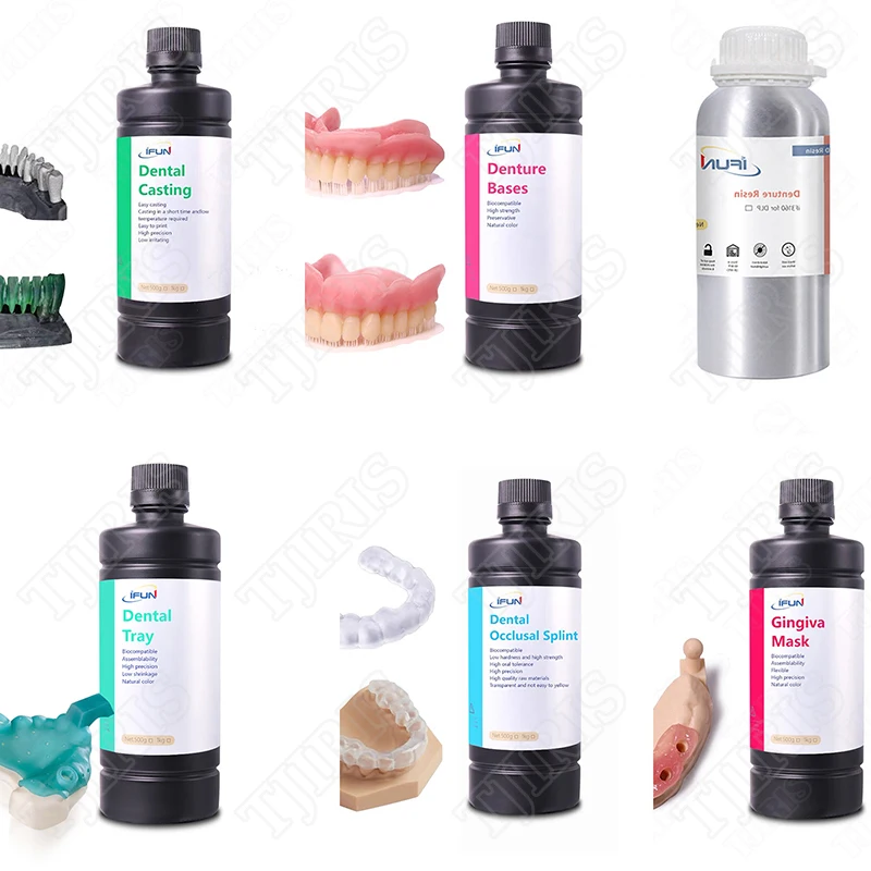 IFUN 1kg 3Dプリンター用レジン。405nm DLP - Dental 3D Printer Resin のレビューと価格