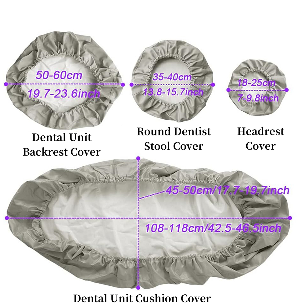 4 ピース/セット弾性防水 PU レザー歯科ユニットチェア保 - Dental Chair Unit Complete のレビューと価格