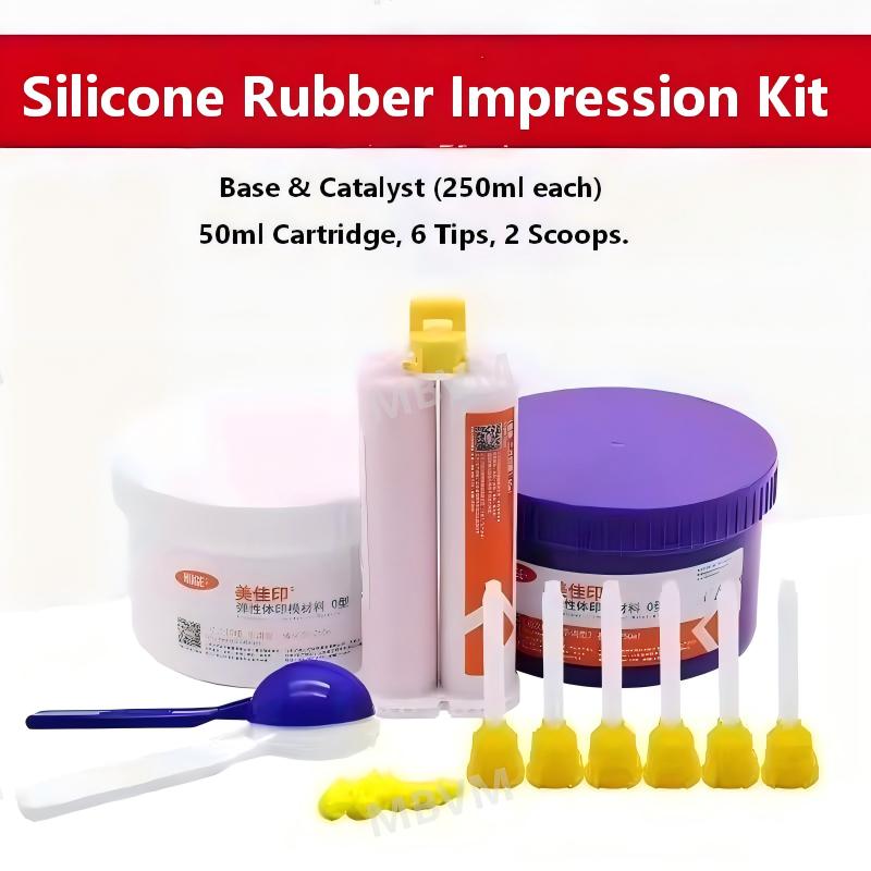 1セット デンタルシリコン印象材キット パテシリコンゴム エ - Dental Impression Material Kit のレビューと価格