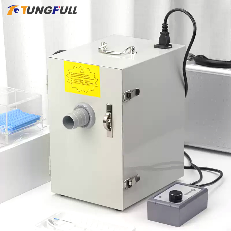 歯科技工所用掃除機シングルホール/デュアル制御集塵機歯科技工 - Dental Lab Dust Collector のレビューと価格